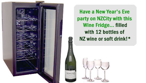 Filled Wine Fridge