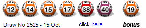 Draw: 2525 - 12,14,15,17,38,40, bonus 19