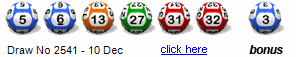 Draw: 2541 - 5,6,13,27,31,32, bonus 3